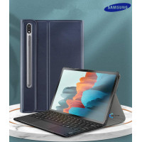 ราคา แป้นไทย เคสคีย์บอร์ด Samsung Galaxy Tab S9 FE S10 S6 LITE S7 FE A9 S9 FE Tab S8 Ultra S8 S7 S6 lite S8 A8 A7 S7 Plus A7 Lite Tab A 10 1 Inch Samsung Keyboard Touchpad Case เคสคีย์บอร์ด บลูทูธ ไร้สาย (