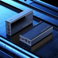 ราคา รับประกัน1ปี KKSKY พาวเวอร์แบงค์ 30000mAh 100 ต้นฉบับ power bank Fast Charge แบตเตอรี่สำรอง With LED Power Bank ออกงาน ถือง่าย (24553954977)