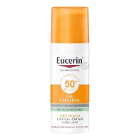 ราคา จัดส่งจากประเทศไทย 50ml Eucerin Oil Control Dry Touch Sun Gel Cream SPF50 PA ยูเซอริน กันแดด สำหรับผิวมัน เจล (24146046478)