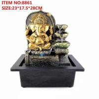 ราคา น้ำตกพระพิฆเนศจำลอง น้ำตกตั้งโต๊ะ น้ำล้นตั้งโต๊ะ เสริมฮวงจุ้ย ความสิริมงคล (21520845329)