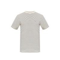 ราคา LTD เสื้อยืดลายทาง ผู้ชาย สีงาช้าง Striped T shirt 00952 (23789554205)