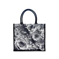 ราคา PASAYA Woven Art Bag x ROCK FLOWER R F FLOWER B W Size M 33x31x15 cm (24263879681)