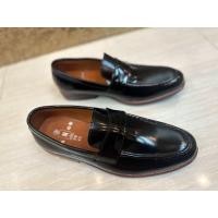 ราคา รองเท้าหนังแท้ผู้ชาย F8เบอร์กันดี้ หนังขัดแท้ 100 เย็บพื้นทั้งคู่ไม่ลื่น (21573973734)