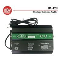 ราคา Booster ขยายสัญญาณRFระบบเคเบิ้ลทีวี CATV MATV DBY DA 120 (9185764438)