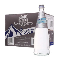 ราคา ส่งฟรี San Benedetto Sparkling Mineral Water Glass 750 ml 12 bottle ซาน เบเนเดตโต้ น้ำแร่สปาร์คกลิ้ง ขวดแก้ว 750 มล 12 ขวด (22525720677)