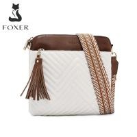 ราคา Foxer sling bag for women PU leather Cross Body Shoulder Bags for women (24513458906)