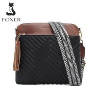 ราคา Foxer sling bag for women PU leather Cross Body Shoulder Bags for women (24513458907)