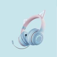 ราคา In demand Best Led Cat Ear Wireless Headphones Bluetooth 5 1 Young People Kids Headset Support 3 5mm Plug With Detachable Mic (22786931509)