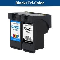 ราคา HINICOLE 2X Ink Cartridge Compatible For 540 PG540 XL CL541 XL For Canon Pixma MX375 MX435 MX475 MX515 MX525 MX535 MX455 MX395 (19903063939)