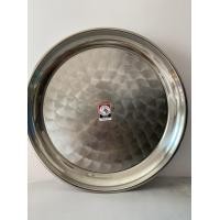 ราคา Zebra ถาดเสริฟ์กลม ตื้น สแตนเลส ตราหัวม้าลาย ขนาด 20 นิ้ว (13583228090)