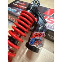 ราคา โช๊ค YSS แท้ Click125 150i ทุกรุ่นยกเว้น ปี19 25ต้องบากชุดสี รุ่นG SIX แดงแกนดำ ดำแกนทอง ดำแกนแดง กระบอกสีดำ สำหรับใส่รถรุ่น CLICK125i 150i ทุกรุ่น ยกเว้นปี19 25 ต้องผ่าชดสี ตรงบังโคลนหลัง ความยาว 330