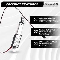 ราคา US1 Micro Linear Actuator 1 Stroke 60N 13 5lb Speed 30mm S Mini Electric Waterproof Actuator Motor Linear Actuator 12V (24252439730)