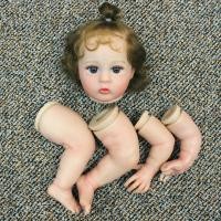 ราคา 48 ซม Reborn ตุ๊กตาชุดทาสี Unpainted DIY ตุ๊กตาไวนิลชุดทารกแรกเกิดตุ๊กตาอะไหล่ Bebe Reborn ชุด Sin Pintar (23206475715)