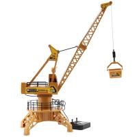 ราคา Rc Remote Control Simulation Crane Construction Toys Rc Crane Tower Rc Truck Model Toys 360 Degree Rotate Birthday Gifts (23033579140)