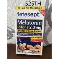 ราคา in stock Germany genuine goods Original tetesept Melatonin intens 2 0mg Sleep Nutrition 30 tablets (22985922456)