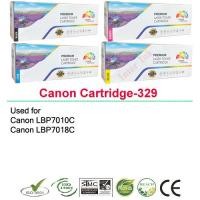 ราคา ตลับหมึกพิมพ์ Canon LBP7010C LBP7018C Cartridge 329 สีดำ สีฟ้า สีเหลือง สีแดง Compatible (3182524809)