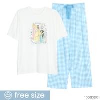 ราคา Josilins ชุดนอนผู้หญิง ลิขสิทธิ์ Disney Princess เสื้อคอกลม แขนสั้น กางเกงขายาว ผ้ายืด (24265210131)