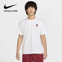 ราคา Nike Mens Court M90 Tee White ไนกี้ เสื้อเทนนิส ผู้ชาย สีขาว (24396950828)