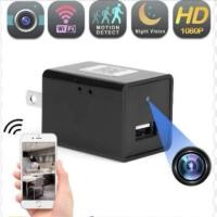 ราคา กล้อง จิ๋ว กล้อง แอบ ถ่าย กล้อง วงจรปิด ไร้สาย กล้อง วีดีโอ กล้อง สายลับ กล้อง หัวชาร์จUSB Spy camera WiFi FHD4K p2 (4298652276)