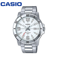 ราคา K LI นาฬิกาผู้ชาย Casio รุ่น MTP VD01D สายแสตนเลส สีเงิน MTP VD01D 1B ดําเลข MTP VD01D 1E ดําขีด MTP VD01D 2B น้ำเงินเลข MTP VD01D 2E น้ำเงินขีด MTP VD01D 7B ขาวเลข MTP VD01D 7 (14600397775)