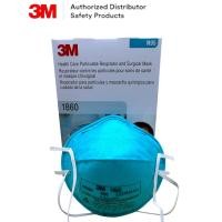 ราคา 3M รุ่น 1860 หน้ากาก N95 ป้องกันฝุ่น กันเชื้อโรค ป้องกันฝุ่น ป้องกันเชื้อโรค มาตรฐาน N95 x20ชิ้น (23897999597)