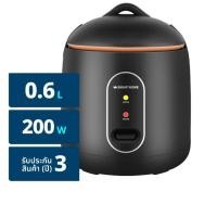 ราคา SMARTHOME หม้อหุงข้าวมินิ 0 6 ลิตร รุ่น SRC0603 ครีม ดำ กำลังไฟ 200W หม้อหุงข้าวขนาดเล็ก Rice cooker (23282394305)