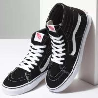 ราคา Vans Classic Sk8 Old Skool รองเท้าผ้าใบลําลอง สําหรับผู้ชาย ผู้หญิง สีดํา สีขาว Hi OS BW (17659759859)