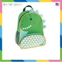 ราคา Stephen joseph กระเป๋าเป้เด็ก ยอดนิยมจากอเมริกา ฟรีสติ๊กเกอร์ติดชื่อ สำหรับเด็กอนุบาลและประถม กระเป๋านักเรียนน่ารัก น้ำหนักเบา ช่องใส่ของกว้าง ใส่สมุดขนาดA4ได้ SIDEKICKS BACKPACK DINO กระเป๋าสะพายหลัง