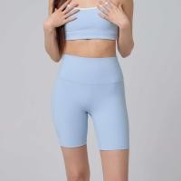 ราคา Soft Ribbed Biker Sky Blue (24462640360)