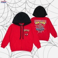 ราคา Marvel Boy Jacket Spider man เสื้อแจ็คเก็ต กันหนาวเด็กมาร์เวล ลายสไปเดอร์แมน (23969814953)