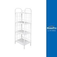 ราคา HomePro ชั้นวางของ 4 ชั้น STACKO AMAS 44x30 5x124 ซม สีขาว แบรนด์ STACKO (17424539235)