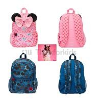 ราคา Smiggle Minnie Mouse and Minnie Mouse Classic Backpack กระเป๋าขนาด 16 นิ้ว พร้อมส่งในไทย (18980796832)