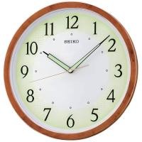 ราคา นาฬิกาแขวนผนัง ตัวเรือนพลาสติก SEIKO รุ่น QXA472G สีทอง QXA472B สีน้ำตาล ขนาด12 นิ้ว มีพรายน้ำ Lumibrite เดินเรียบไร้เสียงรบกวน (20991694269)