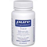 ราคา วิตามินแร่ธาตุ Pure Encapsulations Trace Minerals Essential Trace Mineral Blend to Support Metabolism and Cellular Function 60 Capsules (21027178352)