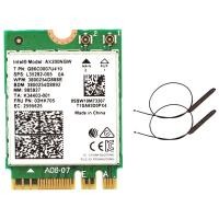 ราคา Dual Band 2 4Gbps Intel Wi Fi 6 AX200NGW 802 11Ax Ac MU MIMO 2X2 Wifi AX200 NGFF M 2บลูทูธ5 0ระบบเครือข่ายแบบ Wlan เสาอากาศ (2705838456)