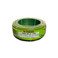 ราคา YAZAKI สายไฟ THW 1x2 5 100เมตร (22541067153)