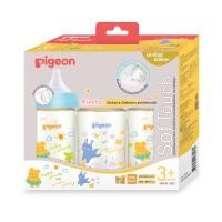 ราคา Pigeon ขวดนมคอกว้าง สีชา สีขาวขุ่น ของไทย 100 (22656846824)