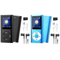 ราคา MP3 Player with Bluetooth 5 0 Music Player with 32GB TF CardFMEarphone Portable HiFi Music Player (16553434311)