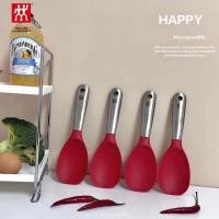 ราคา Germany Zwilling stainless steel silicone rice spoon antibacterial household rice cooker spatula non stick special rice serving spoon (22730137323)