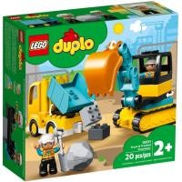 ราคา Lego 10931 Duplo Truck Tracked Excavator Brick Family Shop (22597835211)