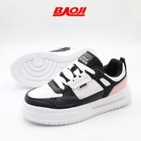 ราคา BAOJI BJW932 รองเท้าผ้าใบลำลอง หญิง สีขาวฟ้า ไซส์ 37 41 (20905077522)