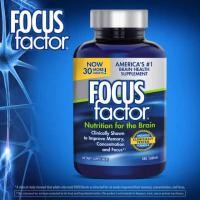 ราคา Focus Factor อาหารเสริม บำรุ งสมอง และความจำ ช่วยให้มีสมาธิมากขึ้น 1 USA 180 เม็ด (20987379171)