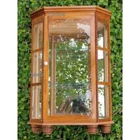 ราคา ตู้โชว์พระเครื่องไม้สักกระจกหกเหลี่ยม ชั้นวางกล่องเก็บพระเครื่อง ของขวัญมงคล หลวงพ่อคูณ หลวงพ่อเงิน พระพิฆเนศ พระพุทธชินราช หลวงปู่ทวด (14329673473)