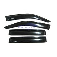 ราคา กันสาดนาวาร่า Nissan Navara D40 4 ประตู 2005 2013 กันสาด กันฝน กันสาดประตู กันลม กันแดด สี ดำ ดำเข้ม ดำทึบ 4 Doors Double cab นิสสัน นาวาร่า ดี40 05 13 4ประตู (694942839)