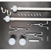 ราคา สีขาว ราวผ้าม่าน2ชั้น พร้อมอุปกรณ์ครบชุด ราคาพิเศษ ราวม่านรางคู่ แขวนผ้าม่านโปร่ง แขวนผ้าม่านทึบ เลือกขนาดความยาวได้ (8280481874)