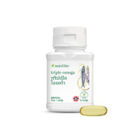 ราคา น้ำมันปลาแอมเวย์ สูตรใหม่ทริปเปิ้ล โอเมก้า ของแท้ ช้อปไทย Amway Nutrilite Fish Oli มีโอเมก้า 3 บรรจุ 90 แคปซูล (23100246603)