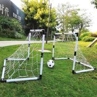 ราคา ส่งจากกรุงเทพ football sport 2 pcs ประตูฟุตบอล พลาสติก ประตูฟุตซอล ประตูฟุตบอลขนาดเล็ก แบบพกพา ขนาด 92 61 48 ซม ชุด2 ประตูฟุตบอล แถมฟรีลูกฟุตบอลพร้อมที่สูบลม (10261741629)