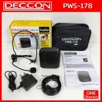 ราคา ลำโพง ลำโพงพร้อมไมค์ DECCON PWS 178 ไมค์ลำโพงพกพา ลำโพงบลูทูธพร้อมไมค์ ลำโพงพกพา ไมค์ช่วยสอน DECCON ลำโพงช่วยสอน ลำโพงบลูทูธพกพา ลำโพงคาดเอว PWS178 (9953432931)