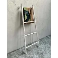 ราคา ส่งไวที่สุด บันไดตากผ้า ราวตากผ้า ราวไม้ไผ่ สูง 150 x กว้าง 50 cm wooden towel ladder Bamboo ladder (23671850894)