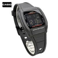 ราคา Velashop นาฬิกาข้อมือคาสิโอ ผู้ชาย ผู้หญิง ระบบดิจิตอล Casio Standard Digital สายยางเรซิ่นสีดำ หน้าปัดดำ รุ่น W 201 1ฺBVDF W 201 1B W 201 (22599820700)